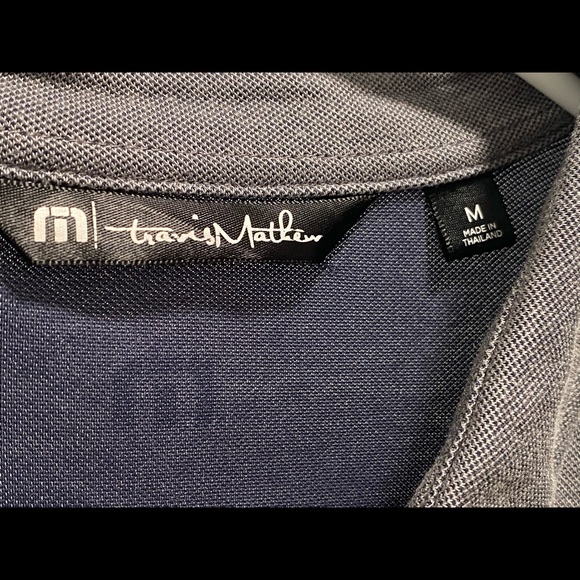 Mens Travis Mathews Golf Polo - Picture 3 of 3